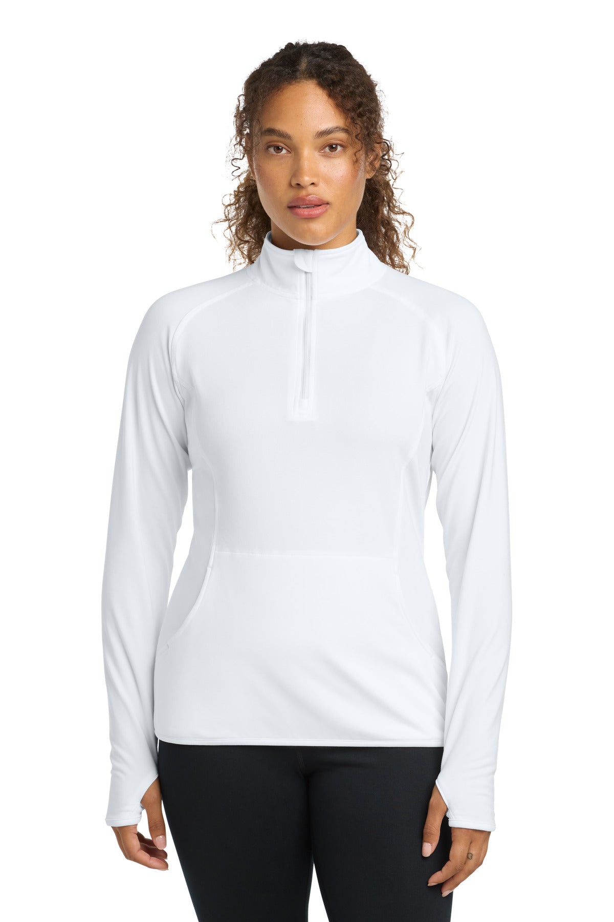 Sport-Tek LST850 Women's Sport-Wick Stretch 1/4-Zip Pullover