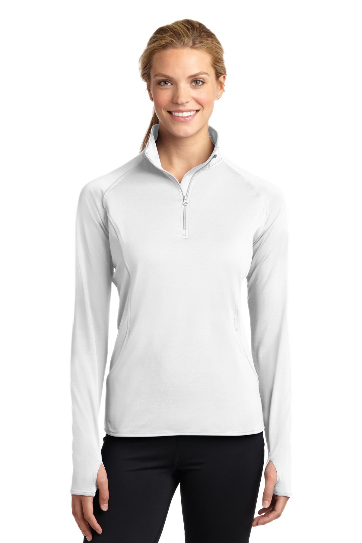 Sport-Tek ® Women's Sport-Wick ® Stretch 1/4-Zip Pullover. LST850 - Sport-Tek LST850