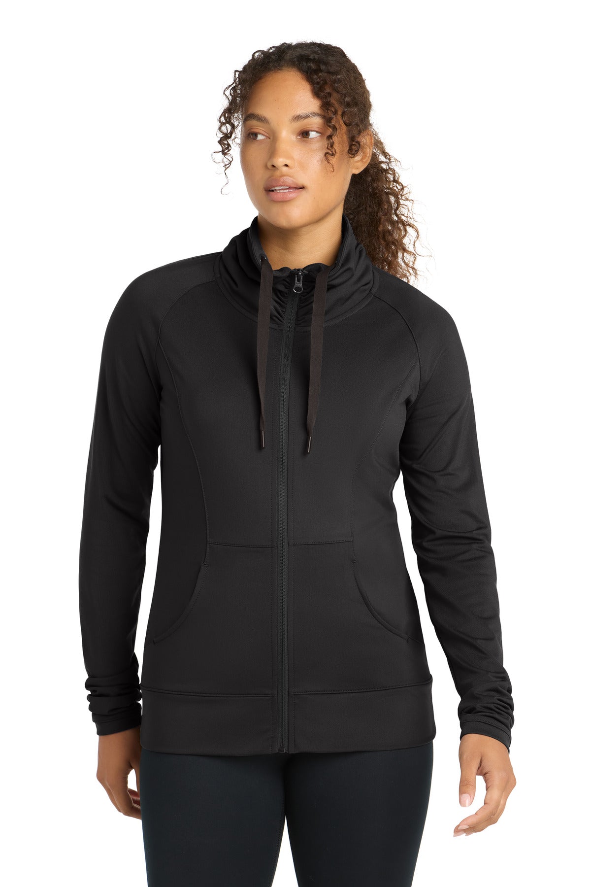 Sport-Tek ® Women's Sport-Wick ® Stretch Full-Zip Jacket. LST852 - Sport-Tek LST852