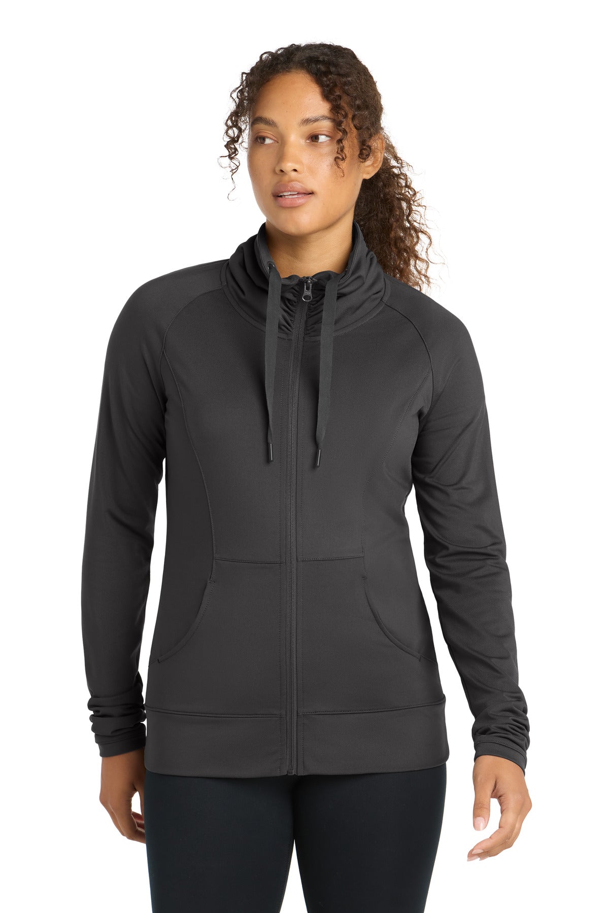 Sport-Tek LST852 Women's Sport-Wick Stretch Full-Zip Jacket