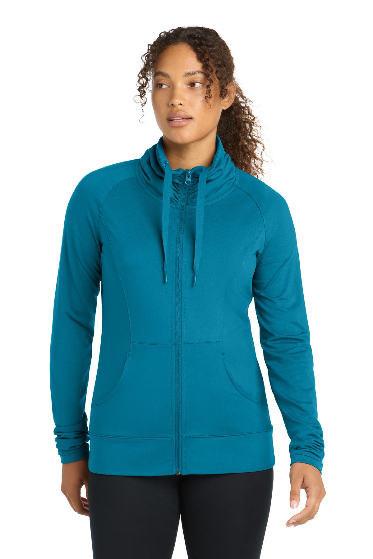 Sport-Tek LST852 Women's Sport-Wick Stretch Full-Zip Jacket