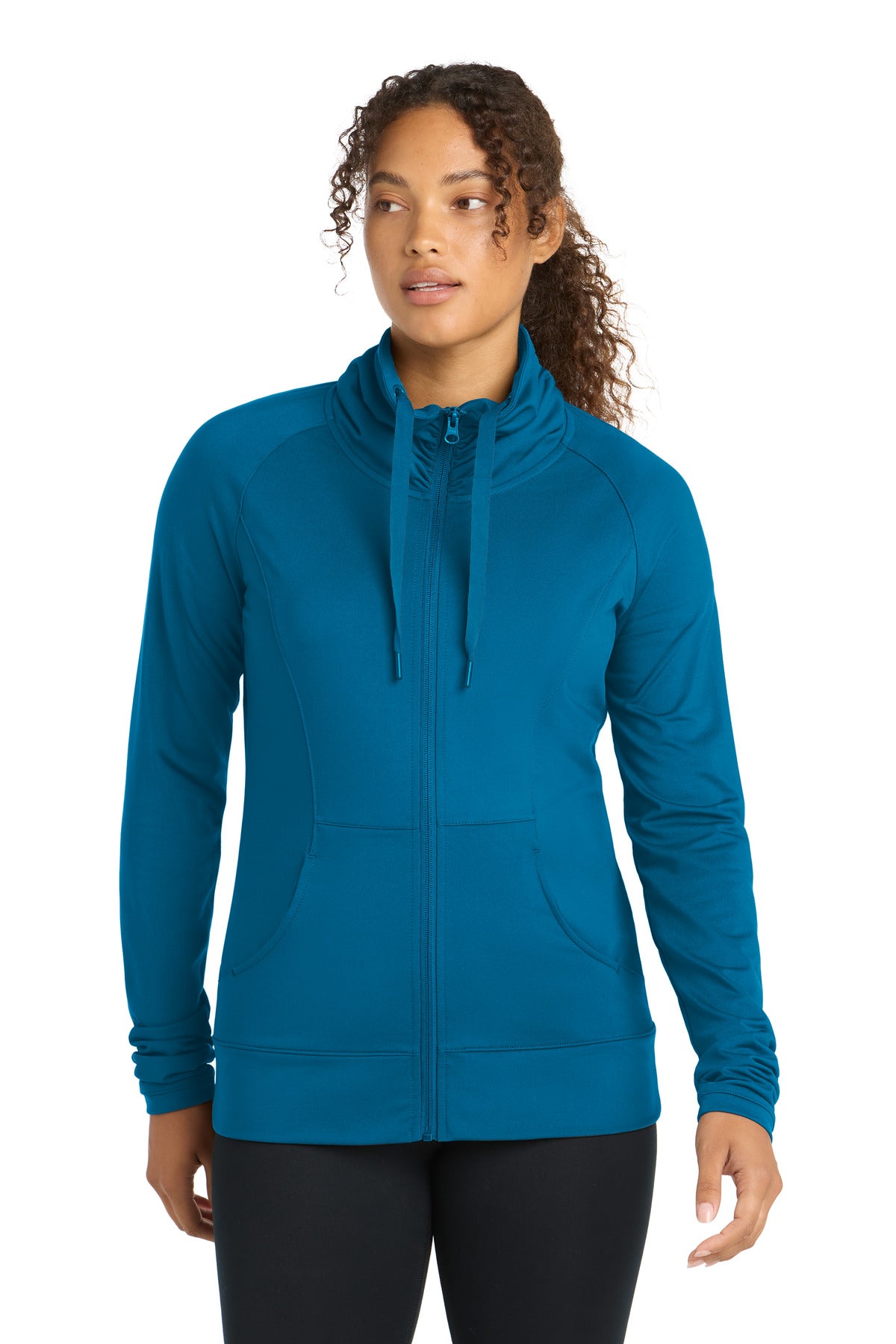 Sport-Tek LST852 Women's Sport-Wick Stretch Full-Zip Jacket