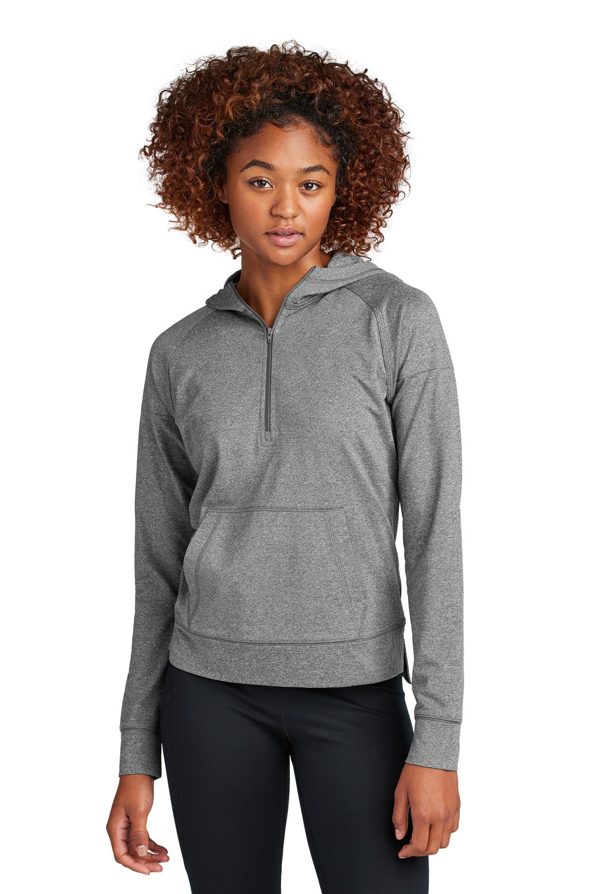 Sport-Tek ® Women's Sport-Wick ® Stretch 1/2-Zip Hoodie LST856 - Sport-Tek LST856