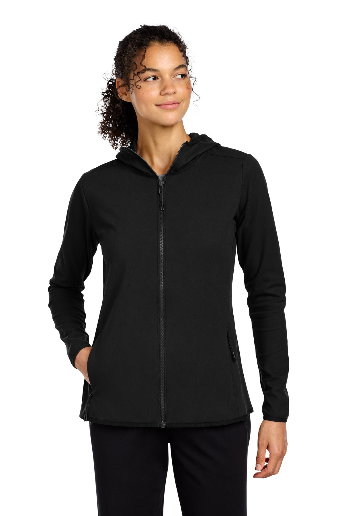Sport-Tek ® Women's Circuit Hooded Full-Zip LST870 - Sport-Tek LST870