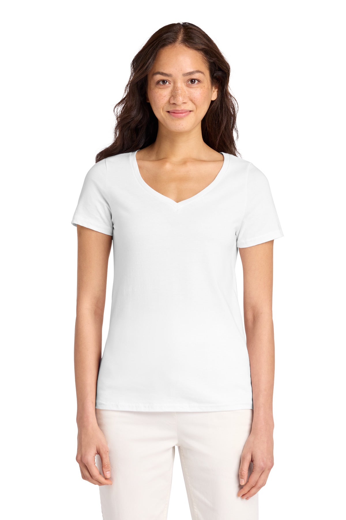 Joe's USA Made ™ Women's Daily V-Neck Tee LJUSA45V