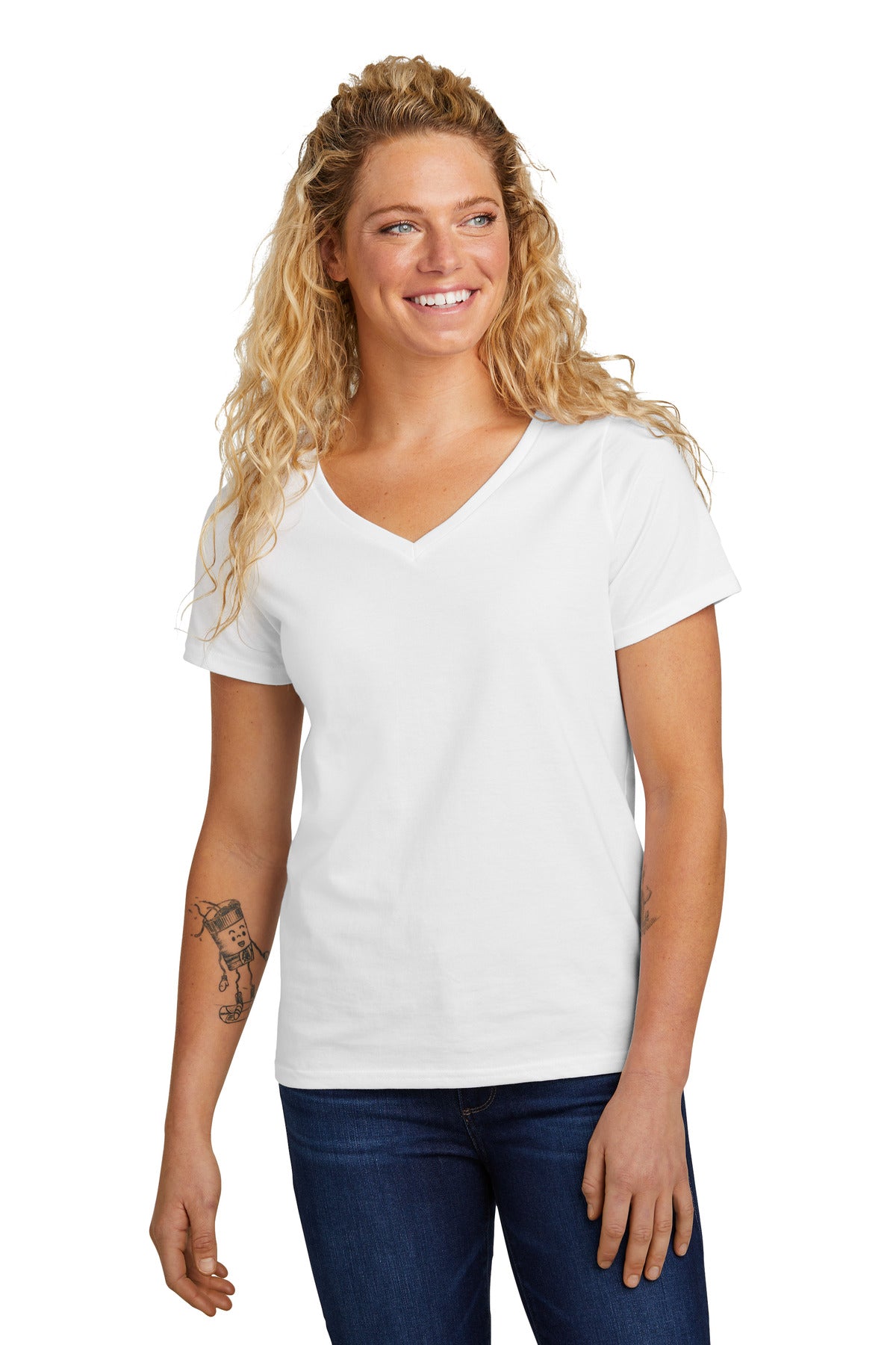 Joe's USA Made ™ Women's Daily V-Neck Tee LJUSA45V