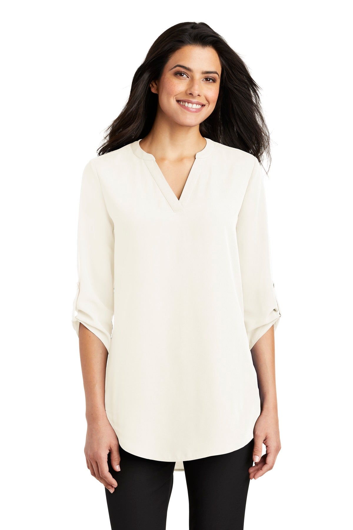 Port Authority LW701 Women's 3/4-Sleeve Tunic Blouse