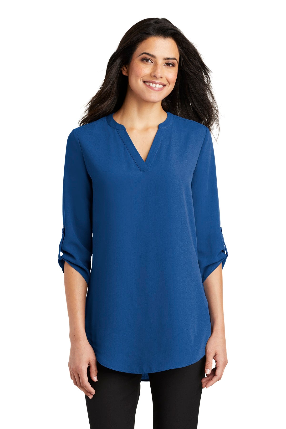 Port Authority ® Women's 3/4-Sleeve Tunic Blouse. LW701 - Port Authority LW701