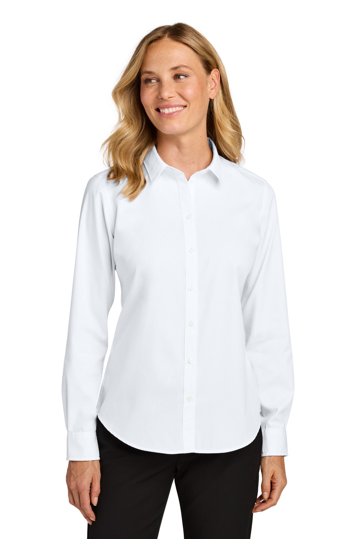Port Authority ® Women's Long Sleeve Nailhead Easy Care Shirt LW816 - Port Authority LW816