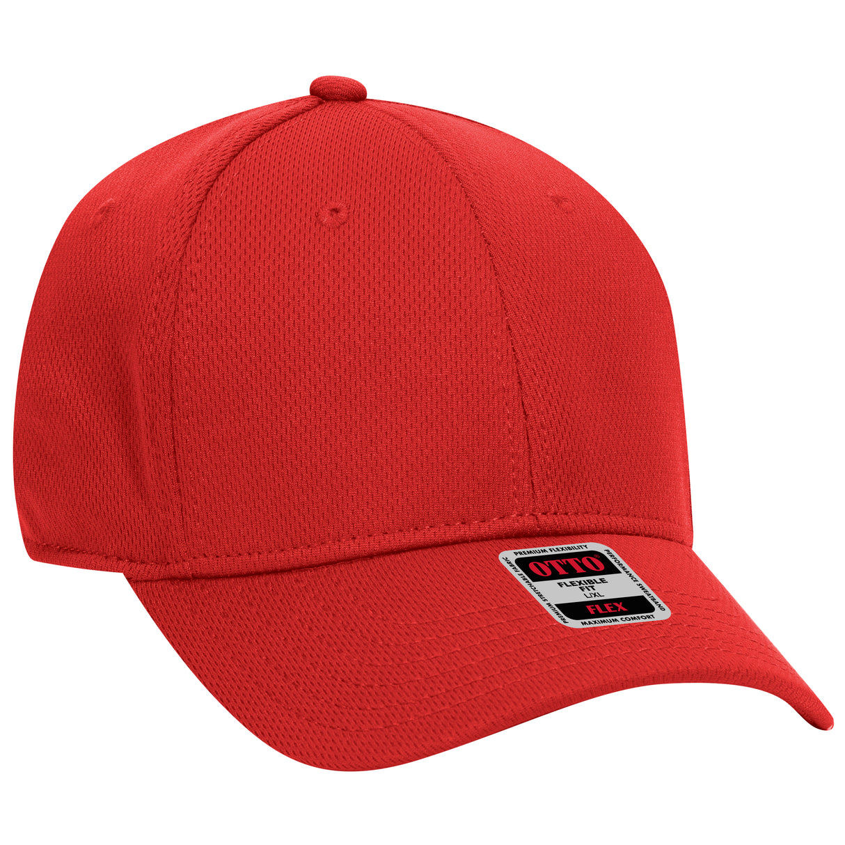 OTTO CAP® OTTO FLEX® Fitted 6 Panel Low Profile Baseball Cap OTTO 11-1162