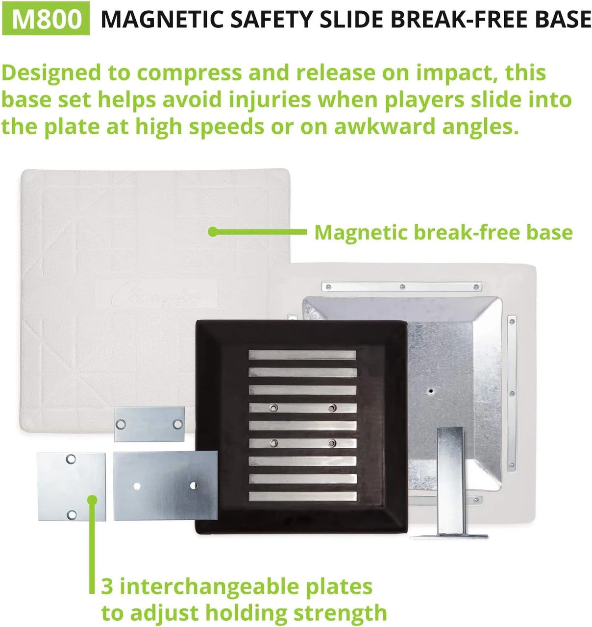 Champion Sports MAGNETIC BREAK-FREE BASE