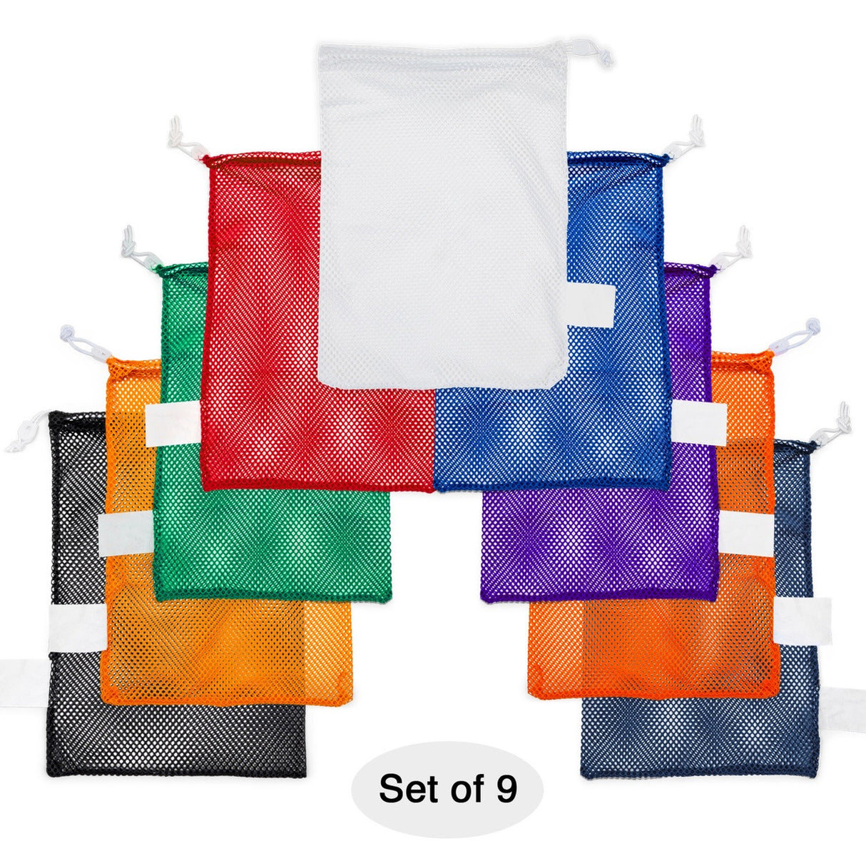 MESH EQUIPMENT BAG 18" X 12" WHITE