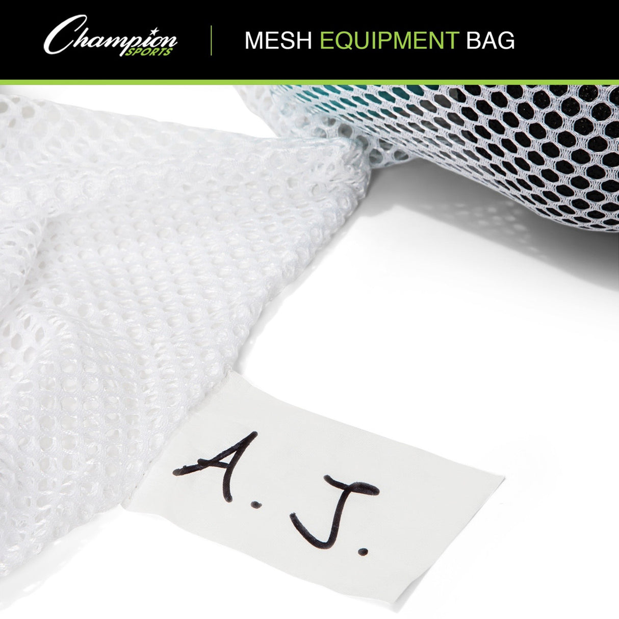 MESH BAG 48 X 24 WHITE