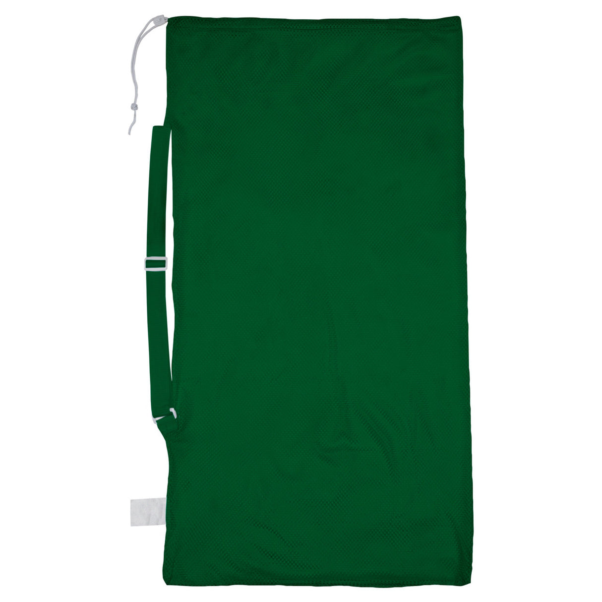 MESH EQUIPMENT BAG WITH SHOULDER STRAP WHITE