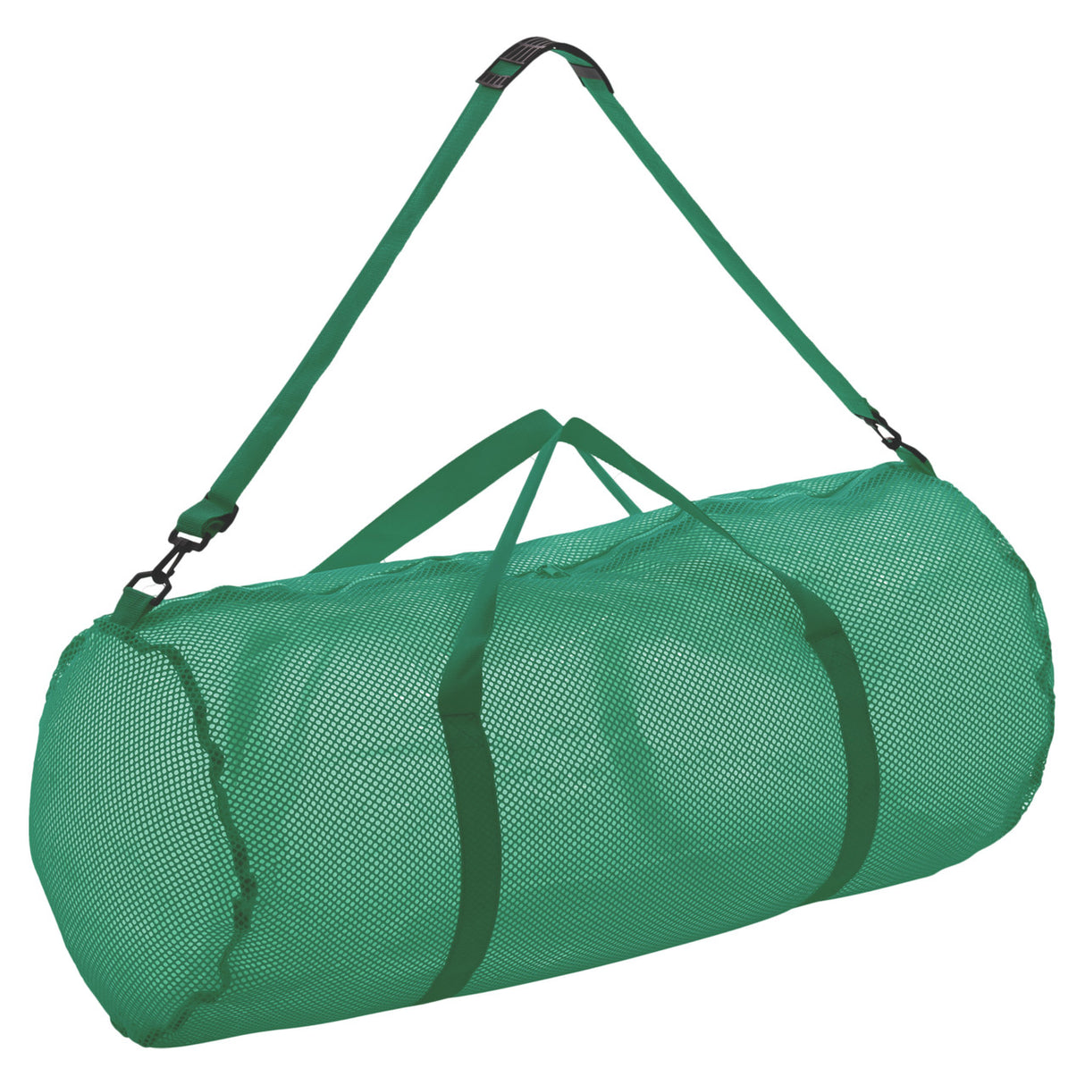 MESH DUFFEL BAG BLACK