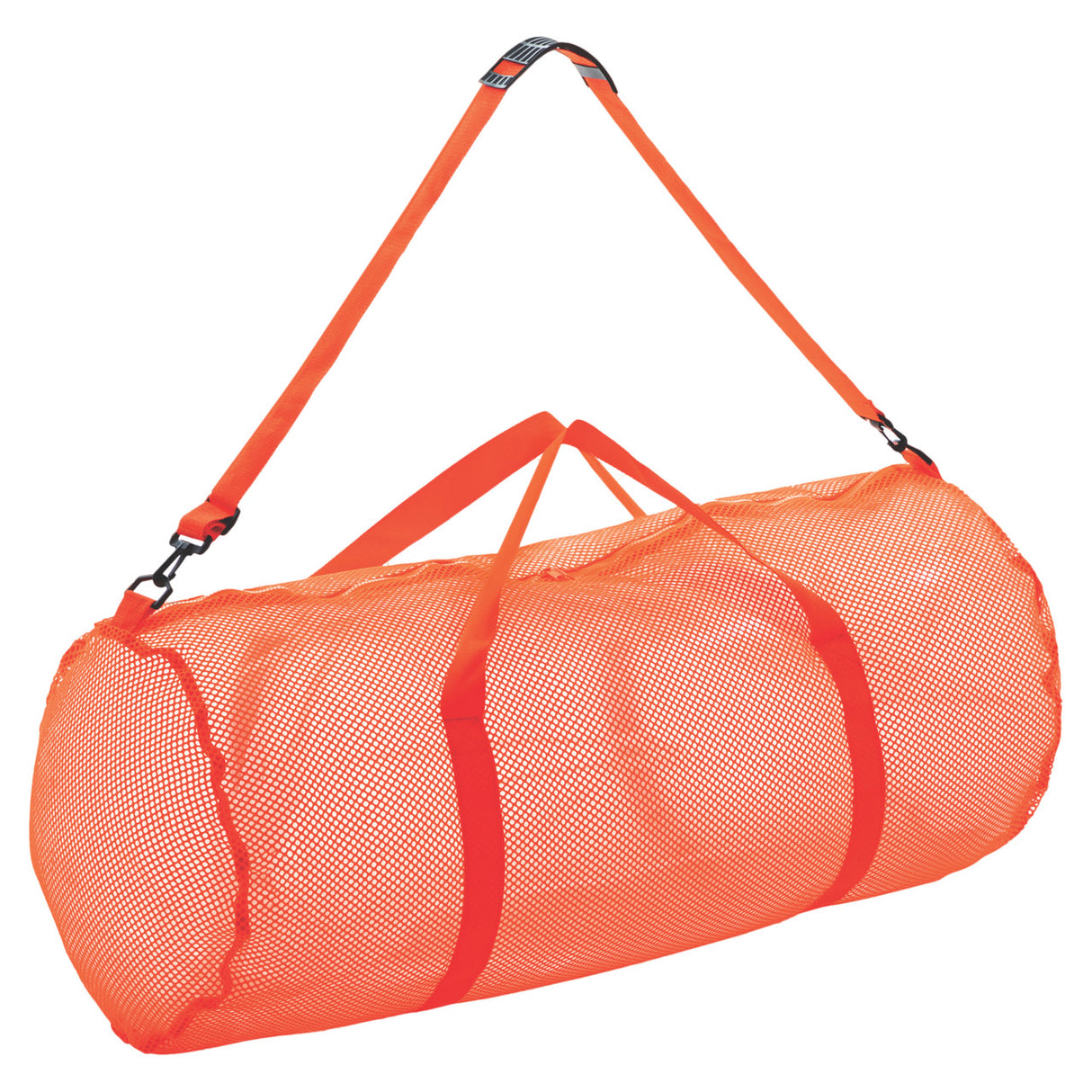 MESH DUFFEL BAG BLACK