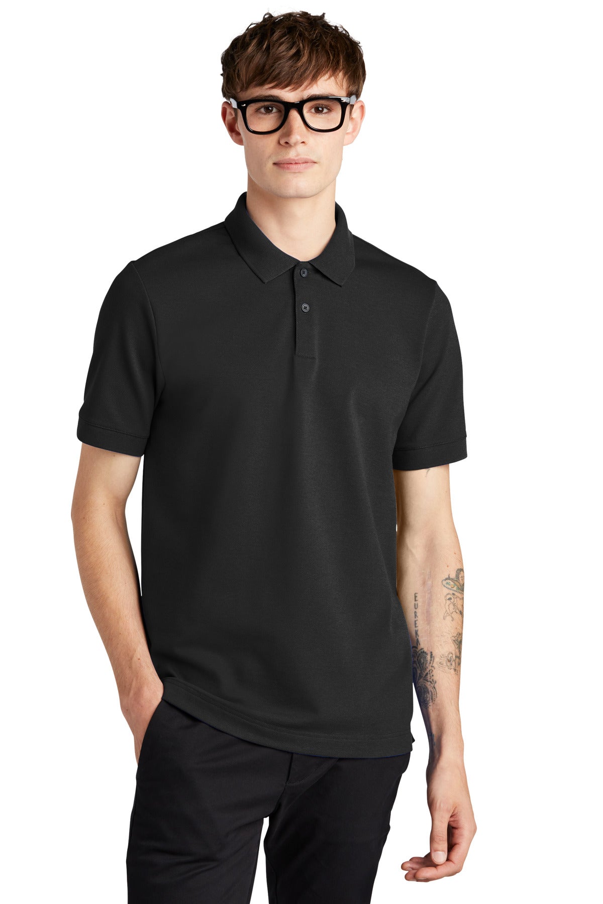 Mercer+Mettle ® Stretch Heavyweight Pique Polo MM1000 - Mercer+Mettle MM1000