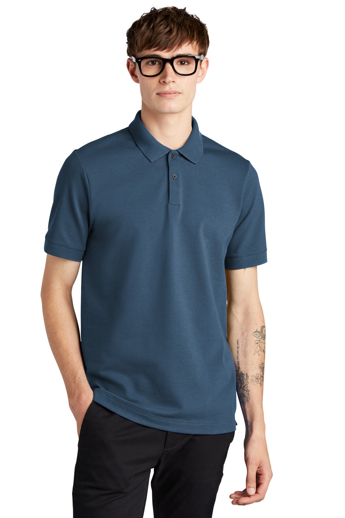 Mercer+Mettle ® Stretch Heavyweight Pique Polo MM1000 - Mercer+Mettle MM1000