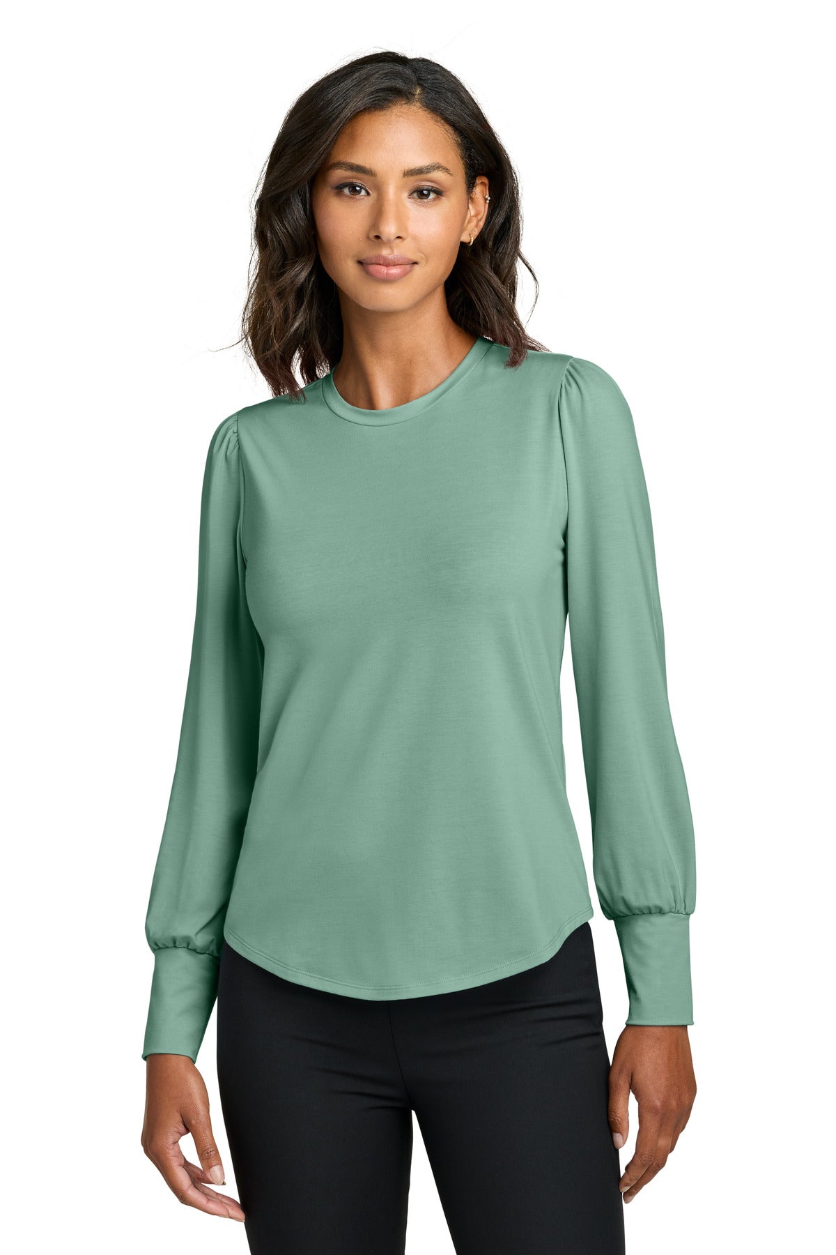 Mercer+Mettle ® Women's Stretch Jersey Long Sleeve Blouson Top MM1019 - Mercer+Mettle MM1019
