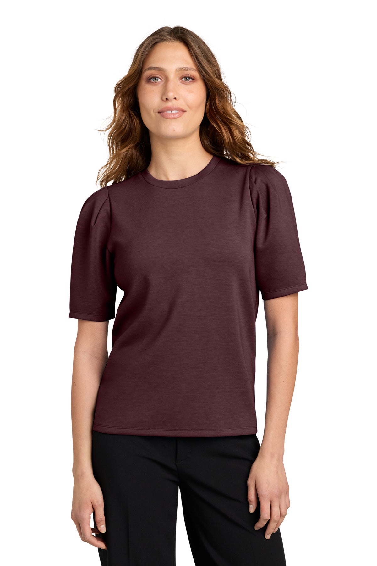Mercer+Mettle MM1041 Womens Short Sleeve Lite Spacer Top
