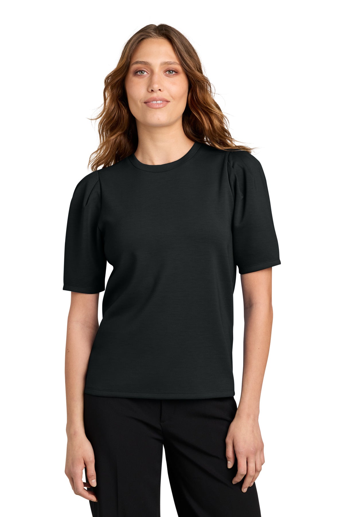 Mercer+Mettle MM1041 Womens Short Sleeve Lite Spacer Top