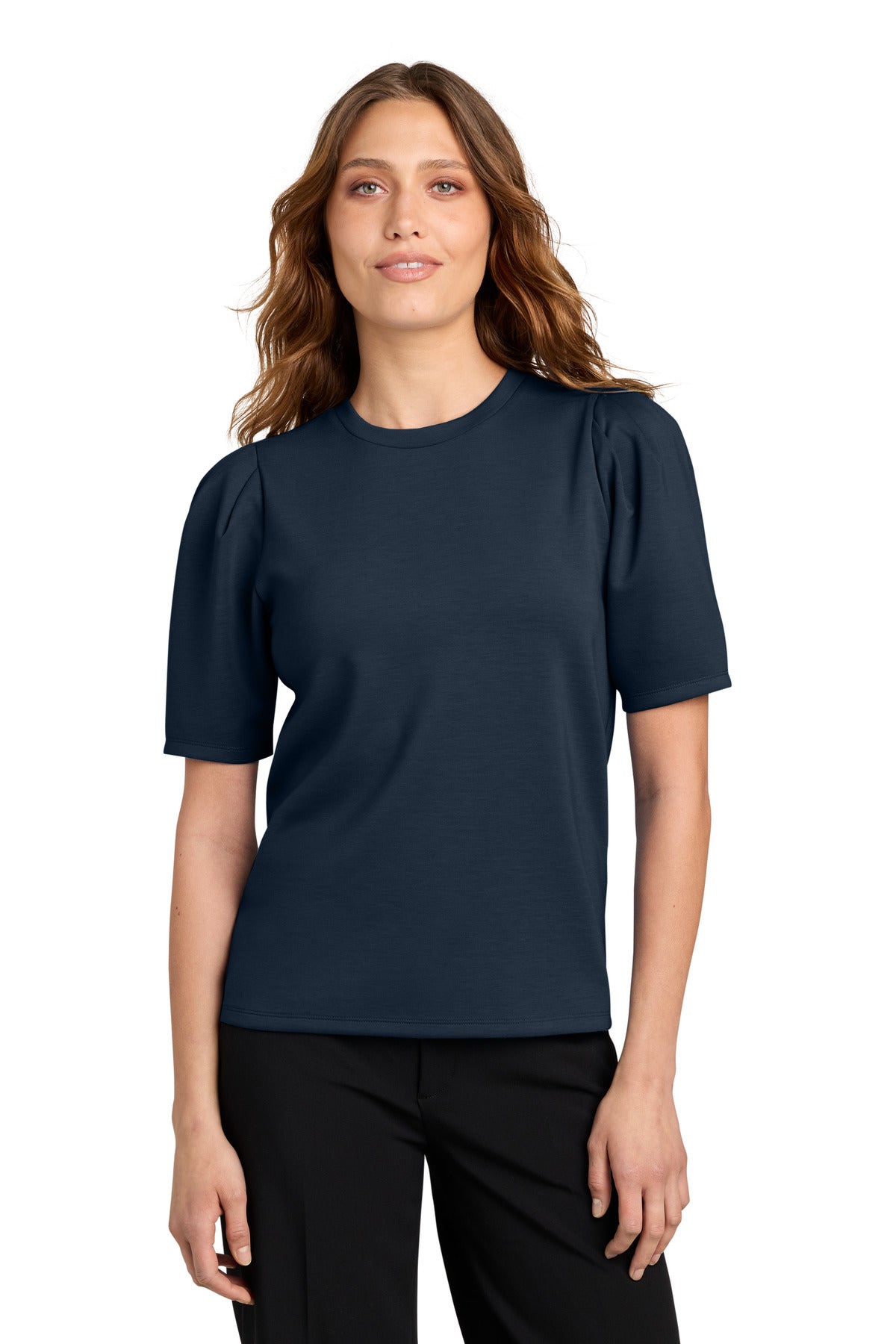 Mercer+Mettle MM1041 Womens Short Sleeve Lite Spacer Top