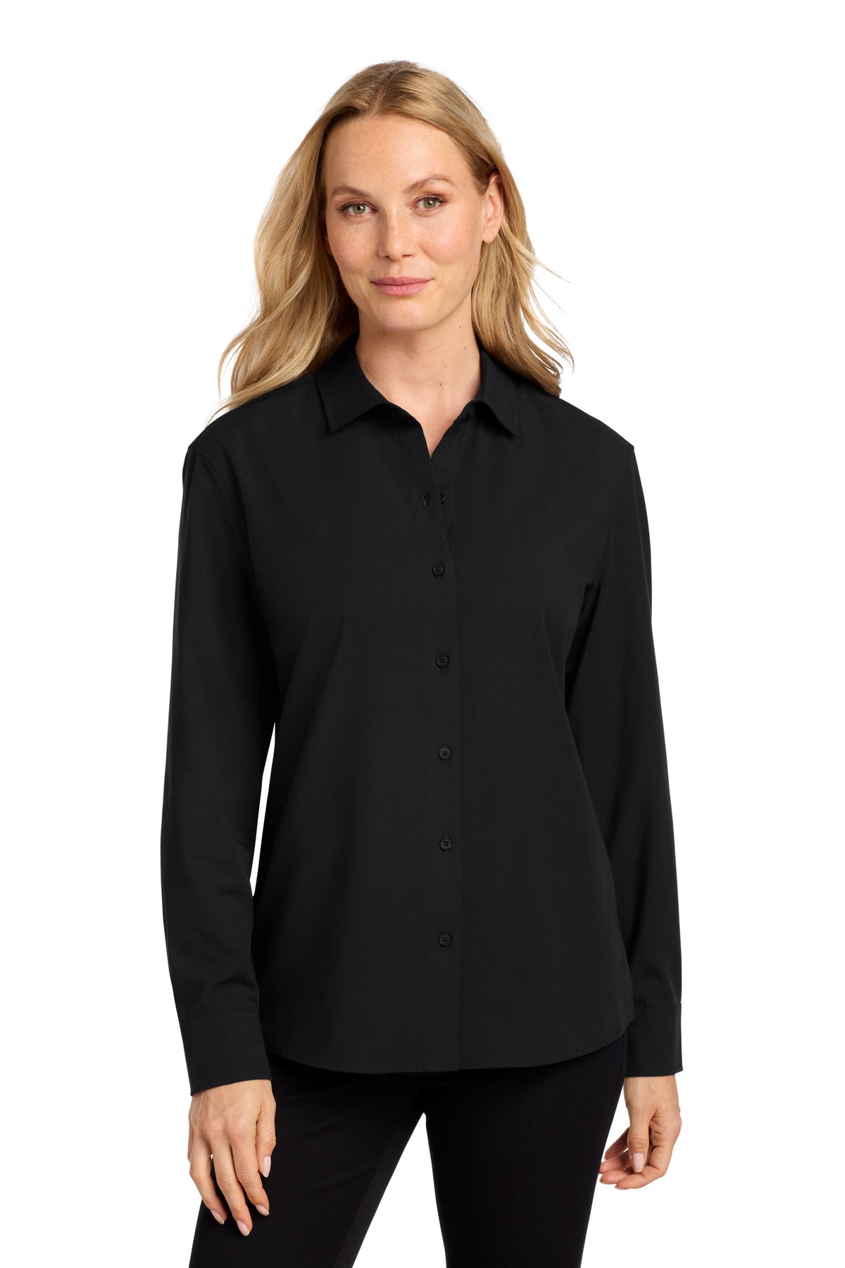 Mercer+Mettle ® Women's Long Sleeve Stretch Woven Shirt MM2001 - Mercer+Mettle MM2001