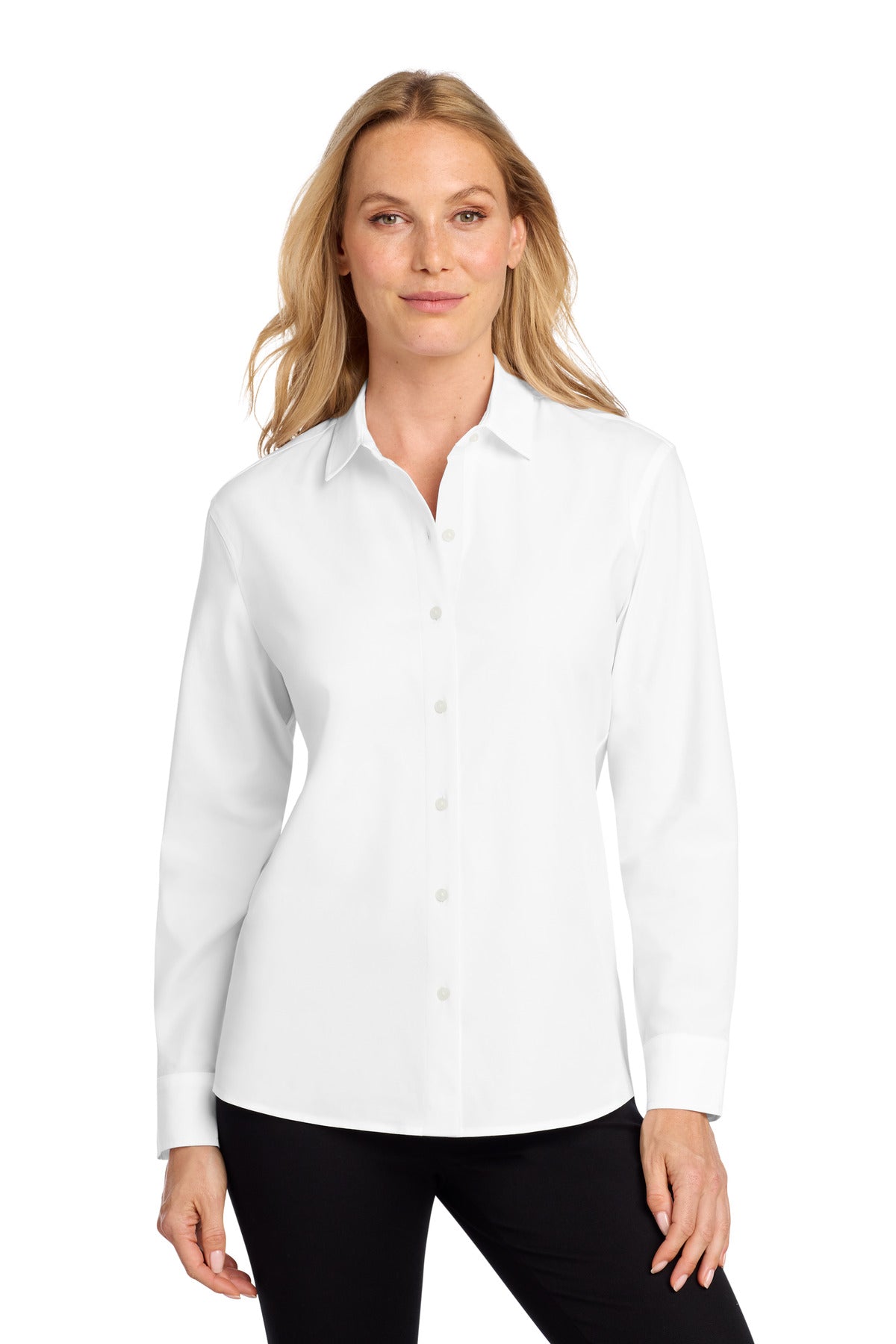 Mercer+Mettle ® Women's Long Sleeve Stretch Woven Shirt MM2001 - Mercer+Mettle MM2001