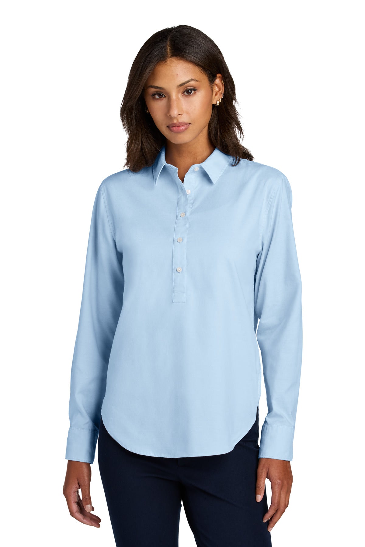 Mercer+Mettle ® Women's Long Sleeve Modern Oxford Shirt MM2003 - Mercer+Mettle MM2003