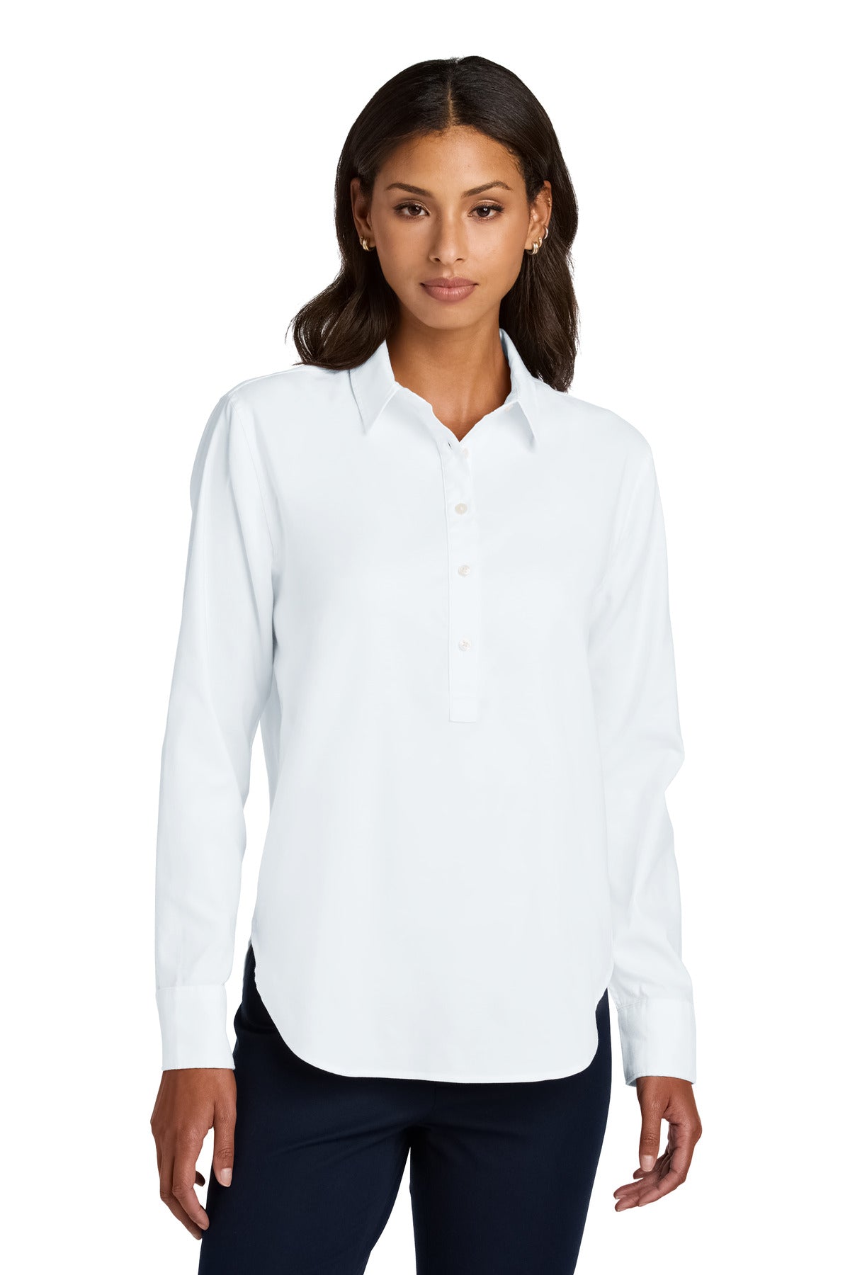 Mercer+Mettle ® Women's Long Sleeve Modern Oxford Shirt MM2003 - Mercer+Mettle MM2003