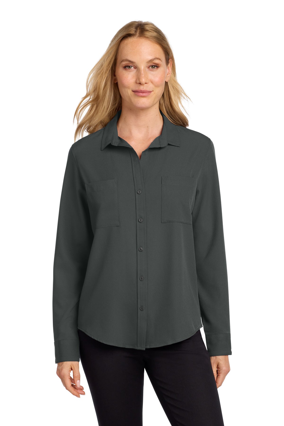 Mercer+Mettle ® Women's Stretch Crepe Long Sleeve Camp MM2013 - Mercer+Mettle MM2013