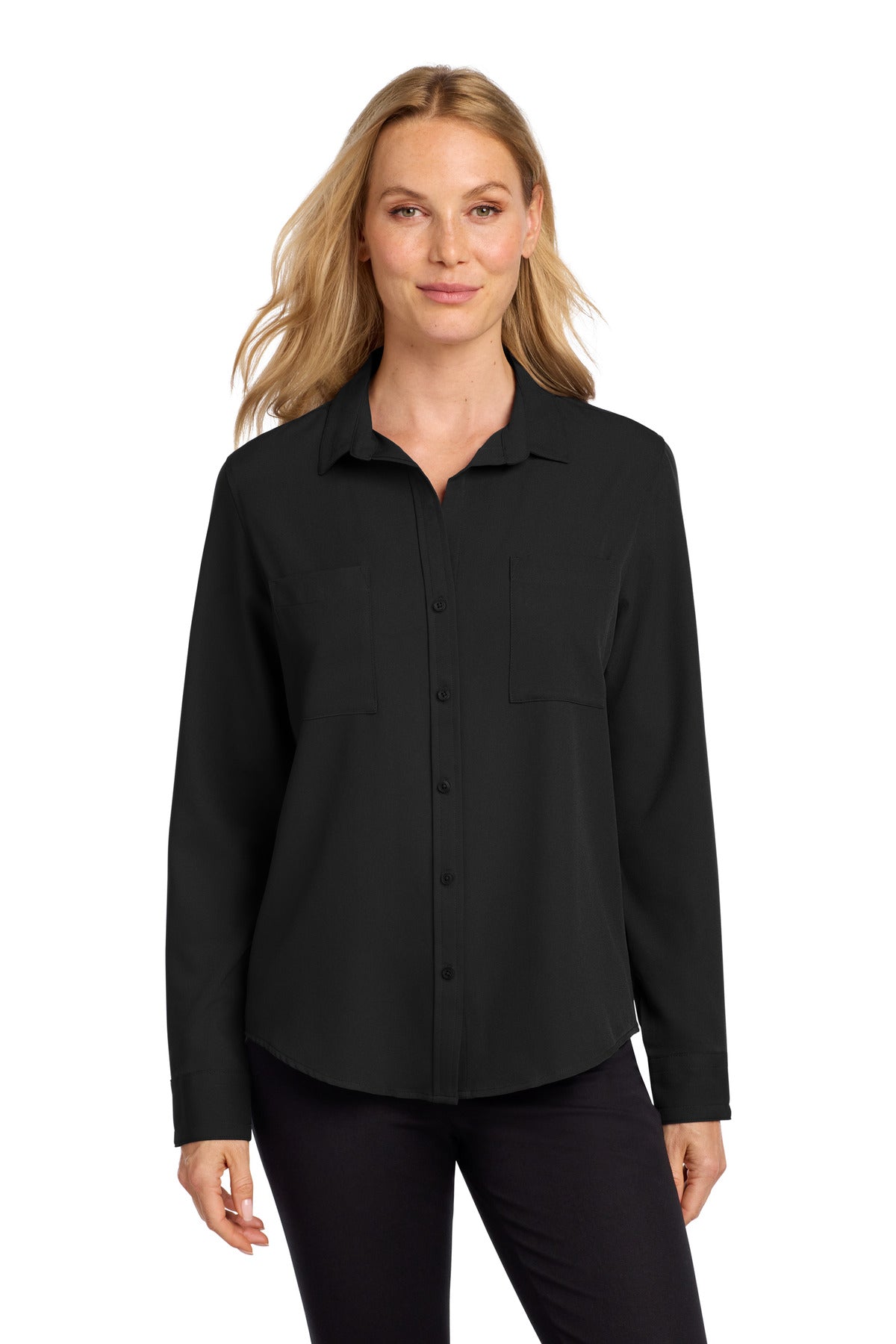 Mercer+Mettle ® Women's Stretch Crepe Long Sleeve Camp MM2013 - Mercer+Mettle MM2013
