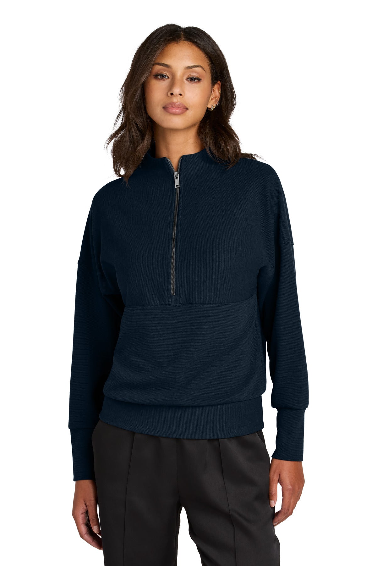 Mercer+Mettle ® Women's Linear Texture 1/4-Zip MM3041 - Mercer+Mettle MM3041