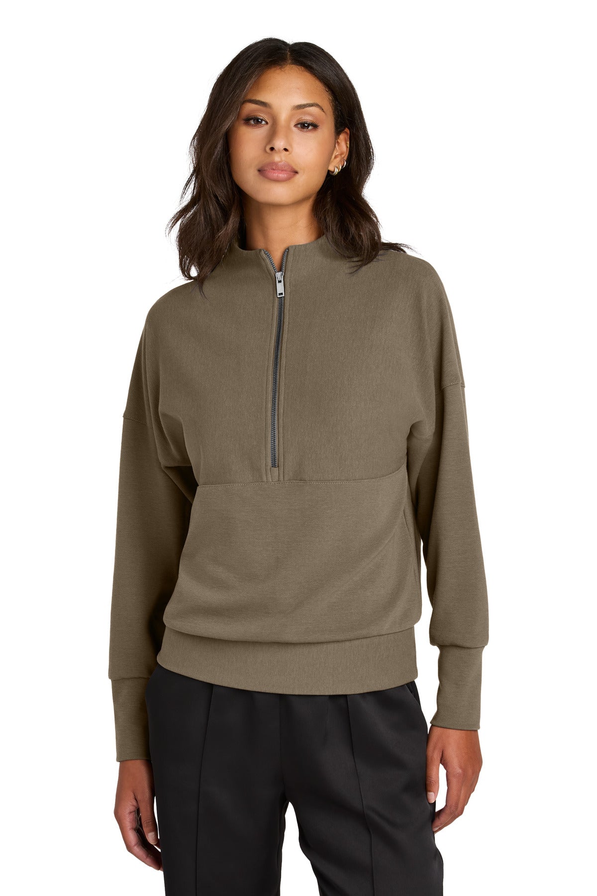 Mercer+Mettle ® Women's Linear Texture 1/4-Zip MM3041 - Mercer+Mettle MM3041