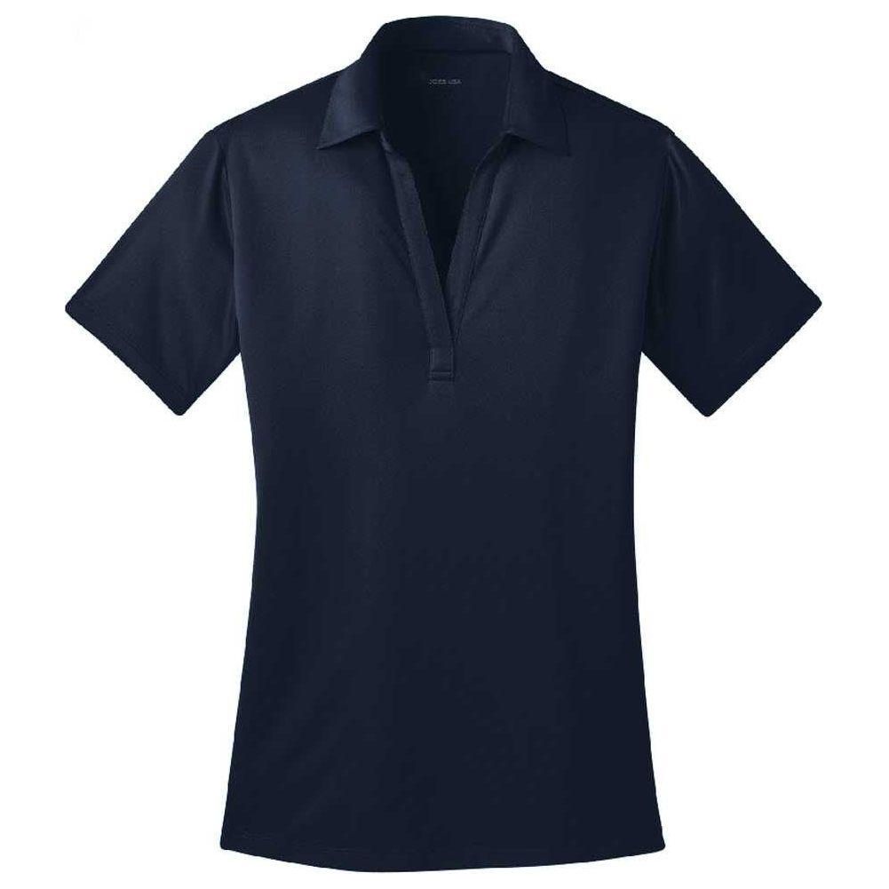 Ladies Silk Touch Performance Polo's in 16 Colors - Sizes XS-4XL-Navy Joe's USA Navy XS