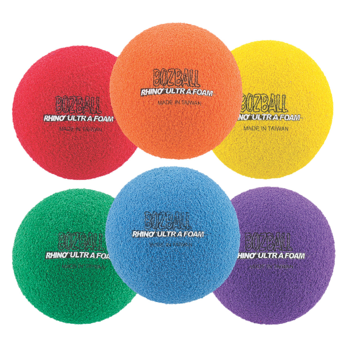 RHINO 3.5" RHINO FOAM NO BOUNCE BALL SET