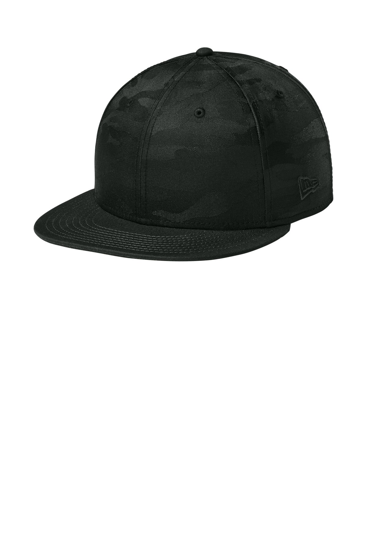 New Era NE407 Camo Flat Bill Snapback Cap