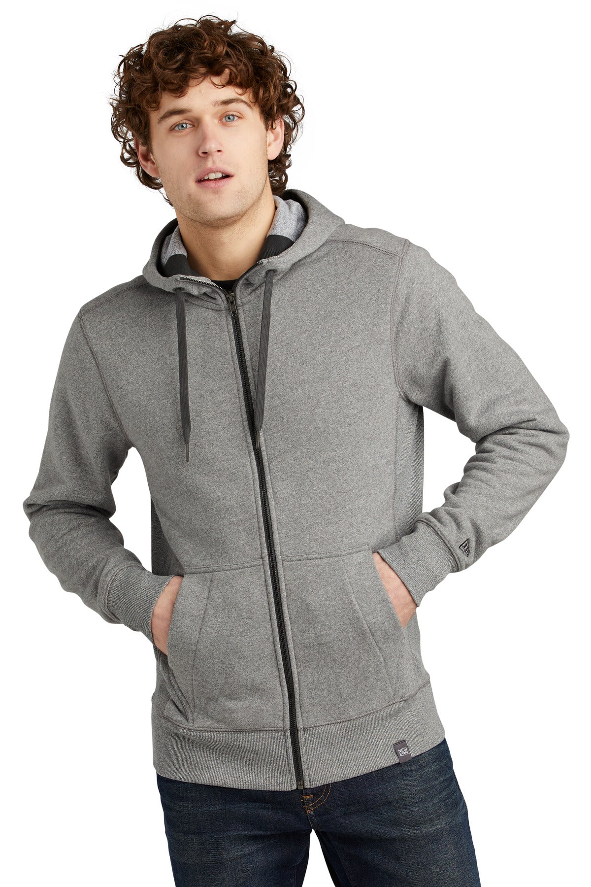 New Era NEA502 French Terry Full-Zip Hoodie