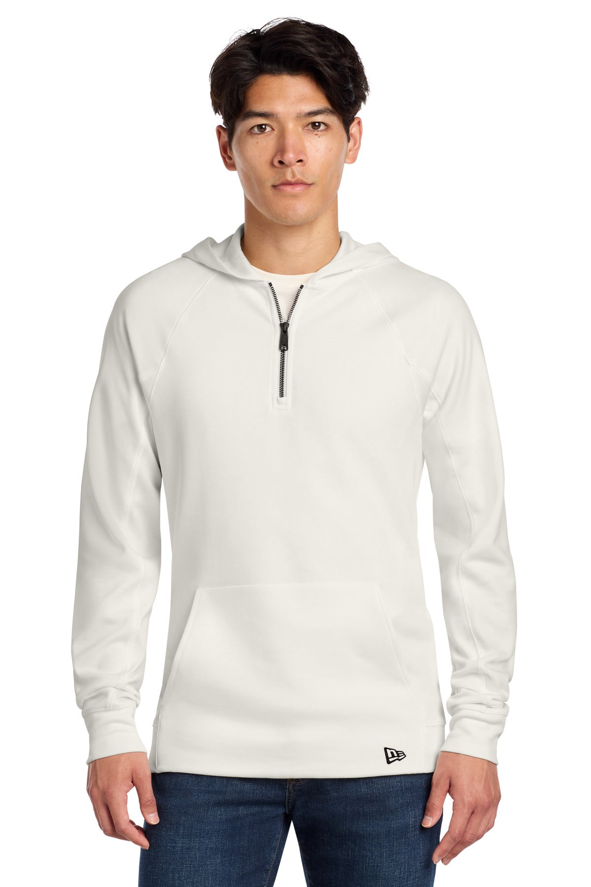 New Era NEA541 Quarter-Zip Hoodie