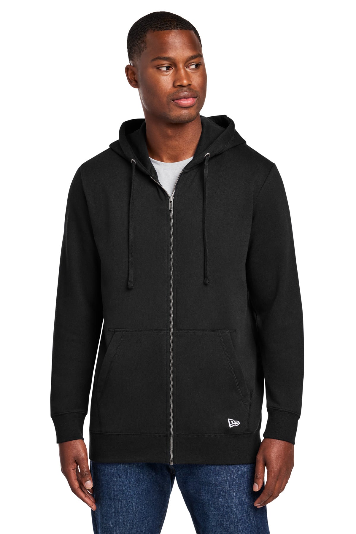 New Era NEA551 Comeback Fleece Full-Zip Hoodie
