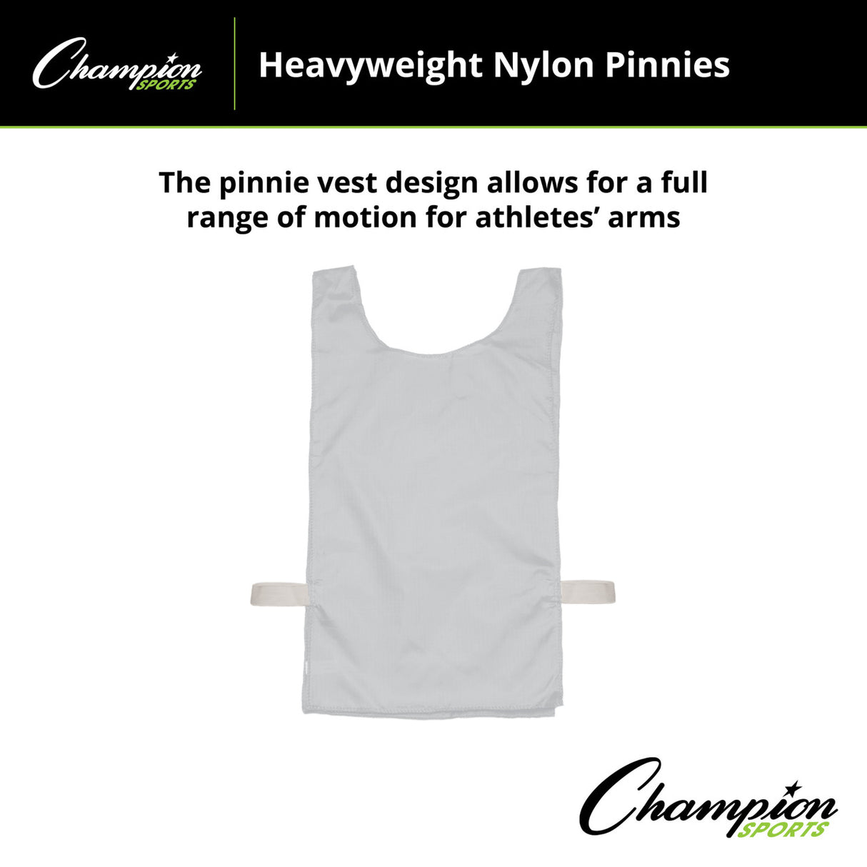 HEAVYWEIGHT NYLON PINNIES, YOUTH BLUE