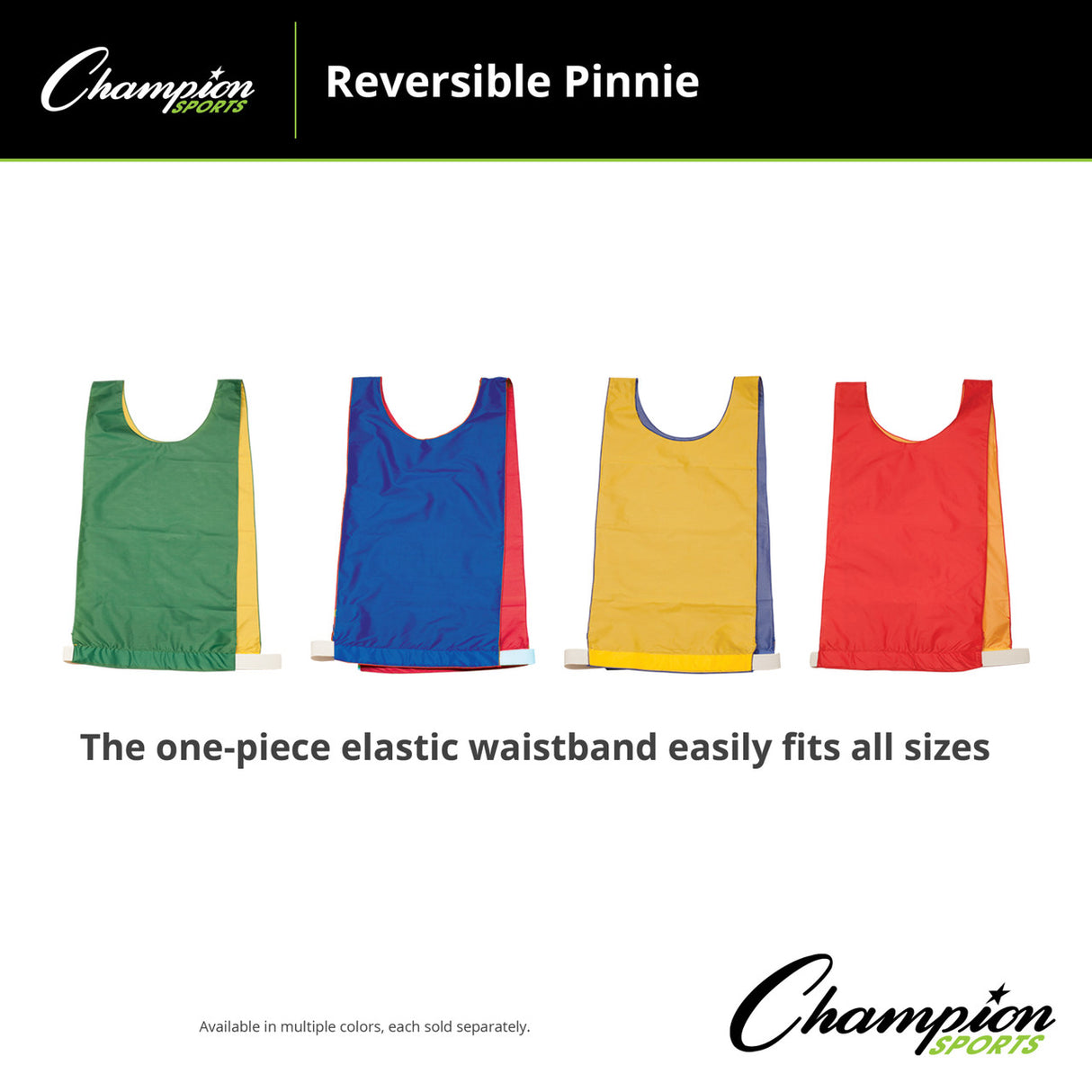 REVERSIBLE PINNIE, YOUTH BLUE/RED