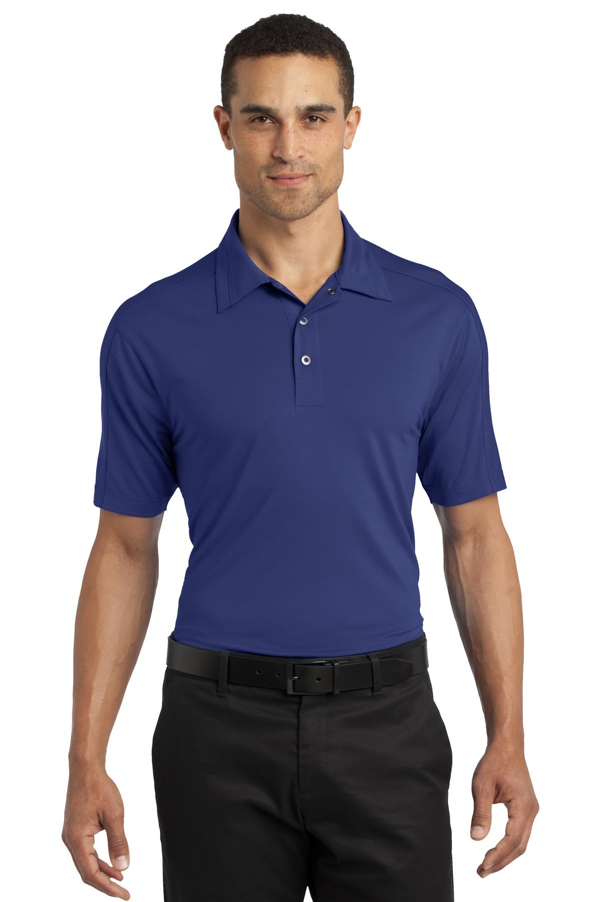 OGIO OG1030 Linear Textured Stripe Performance Polo
