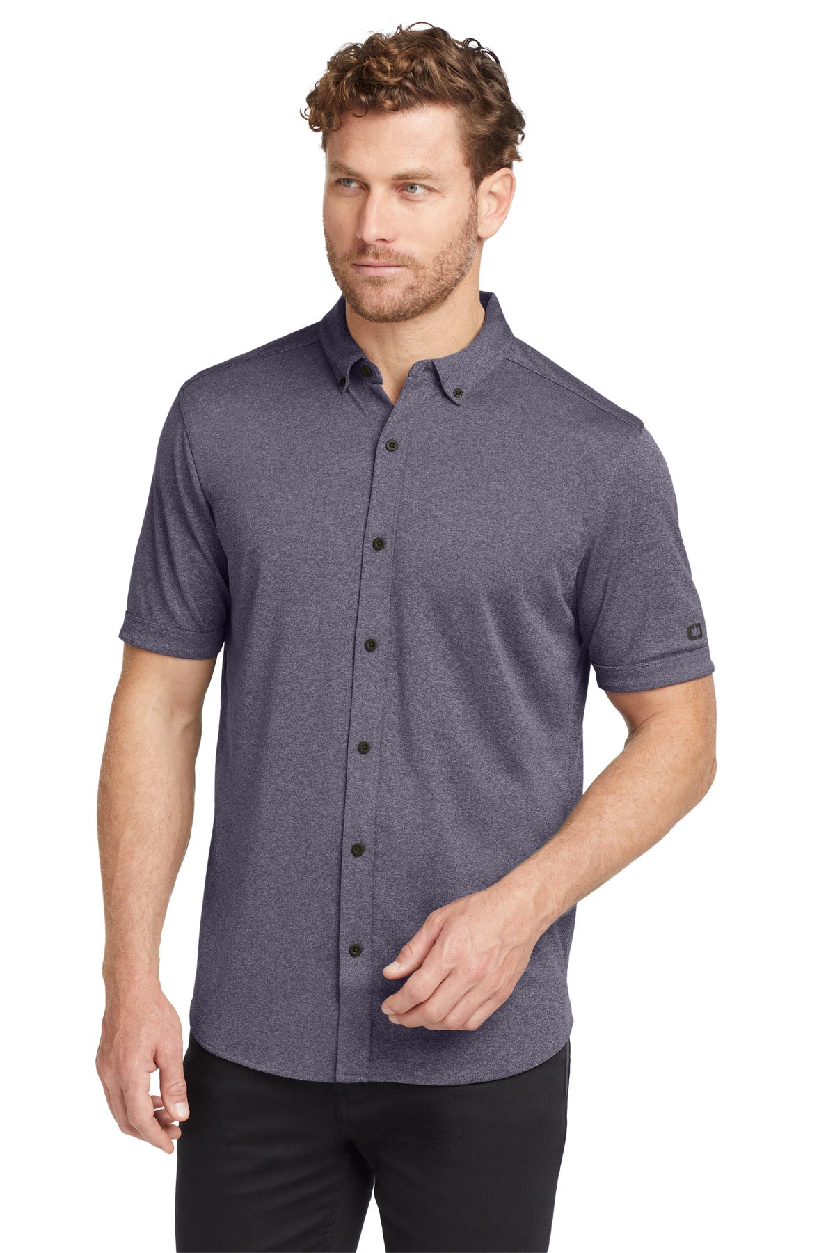 OGIO OG141 Gravitate Full-Button Polo