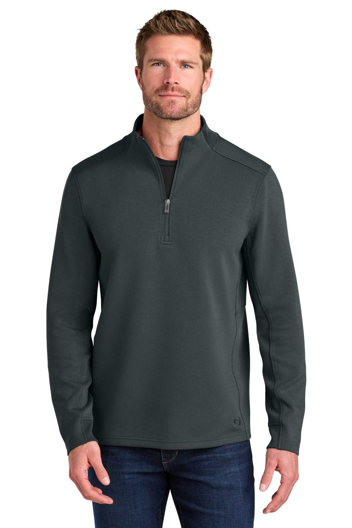 OGIO OG861 Transcend Sueded Quarter-Zip