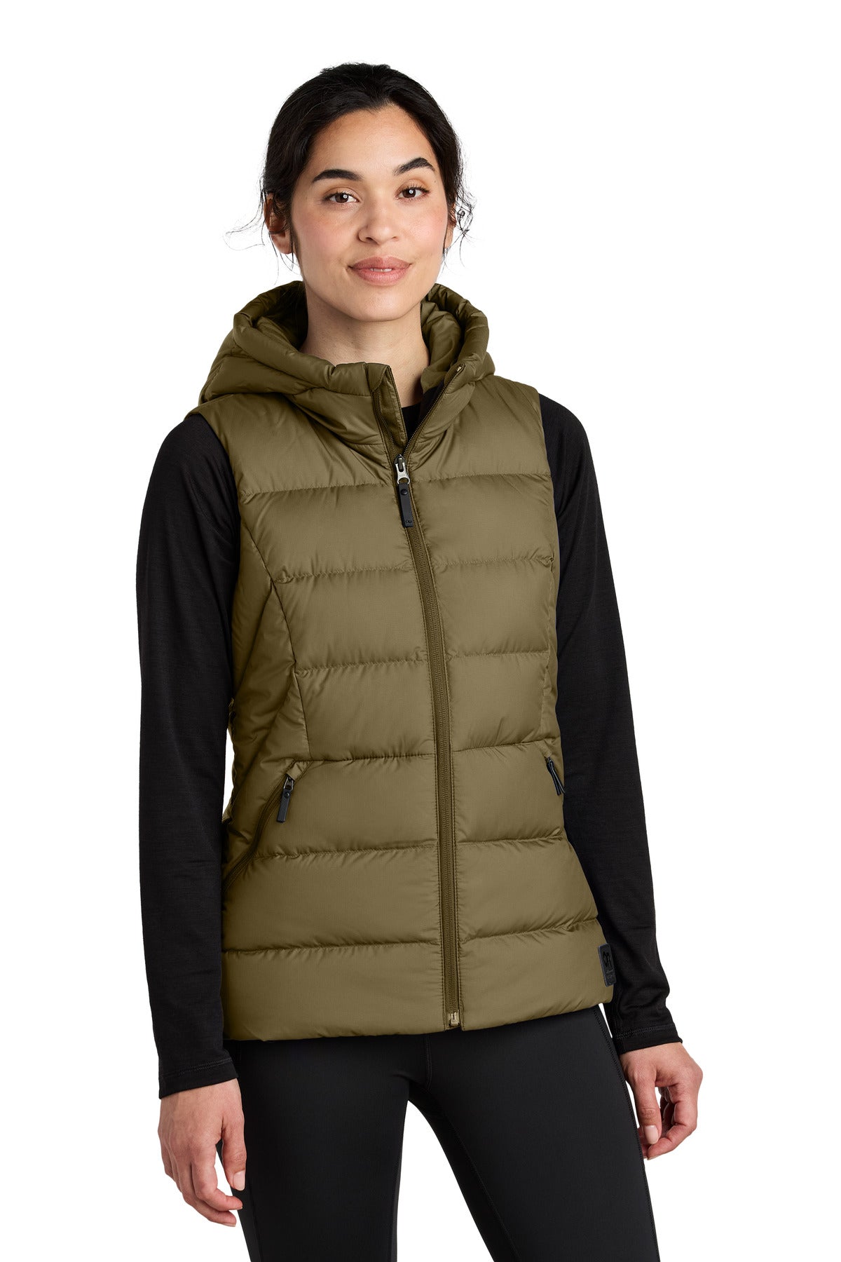 Outdoor Research OR322218 Women's Coldsnap Hooded Down Vest for Cold Weather Winter Layering