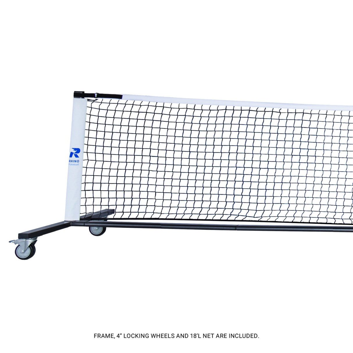 RHINO Pickleball PRO PICKLEBALL NET WITH WHEELS