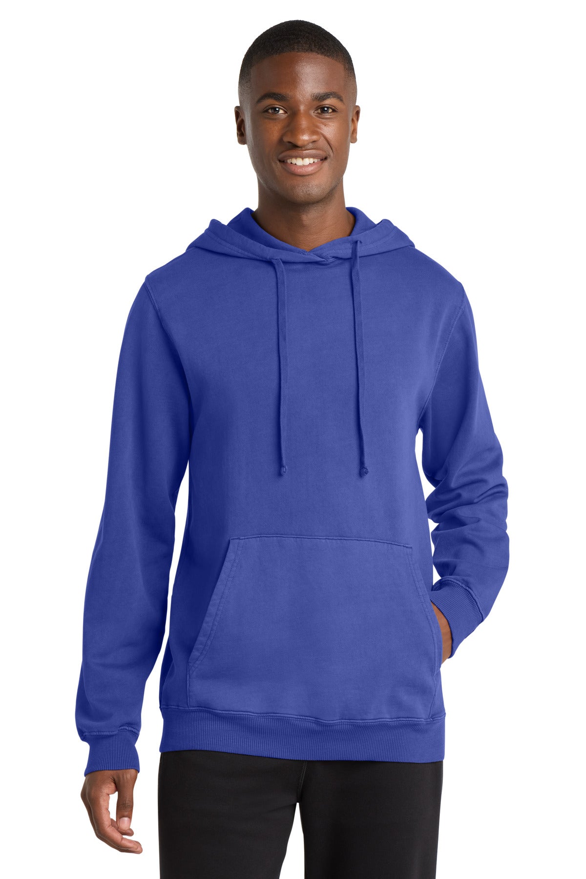 Port & Co ™ Beach Wash ® Garment-Dyed Pullover Hooded Sweatshirt. PC098H - Port & Company PC098H