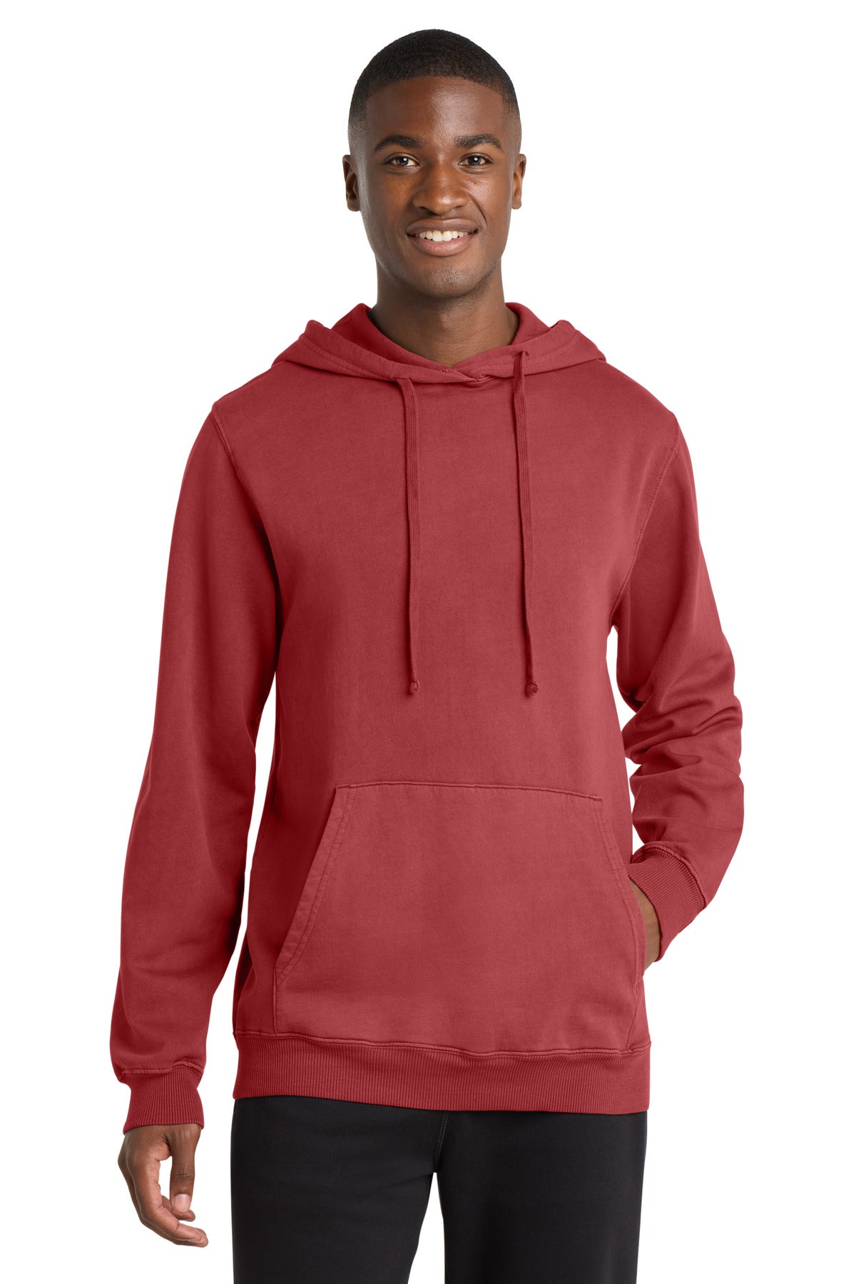 Port & Co ™ Beach Wash ® Garment-Dyed Pullover Hooded Sweatshirt. PC098H - Port & Company PC098H