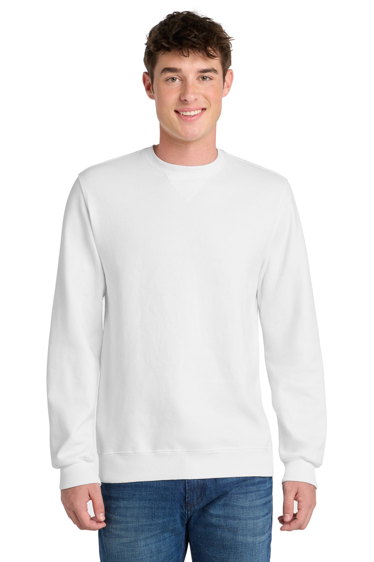 Port & Co ™ Beach Wash ® Garment-Dyed Crewneck Sweatshirt PC098 - Port & Company PC098